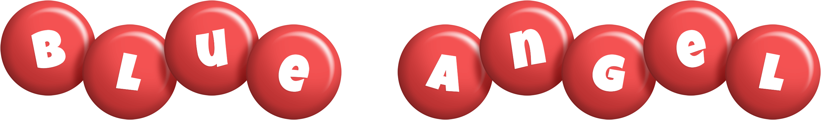 Blue Angel candy-red logo
